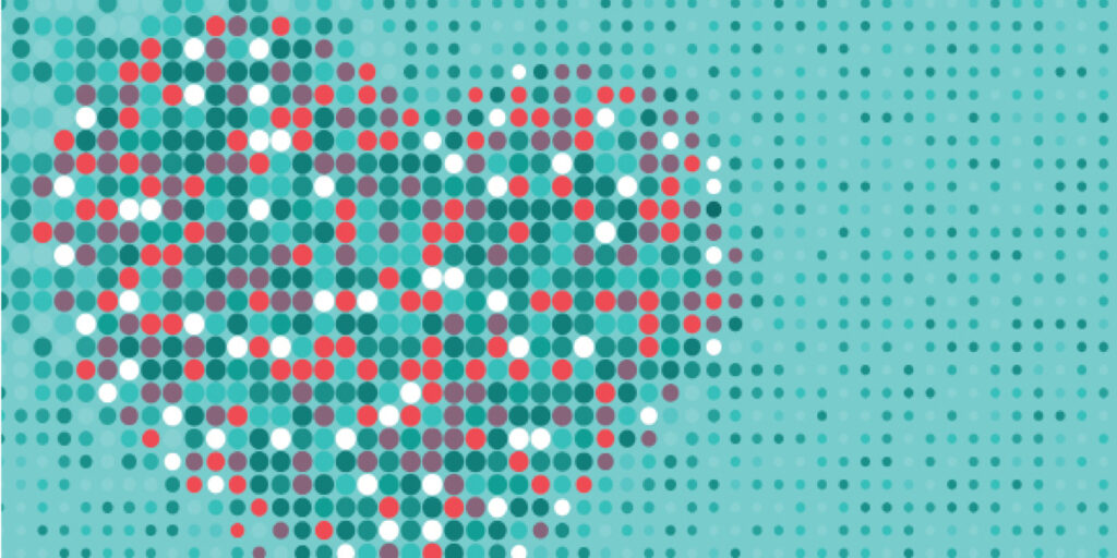 Graphic image of a heart