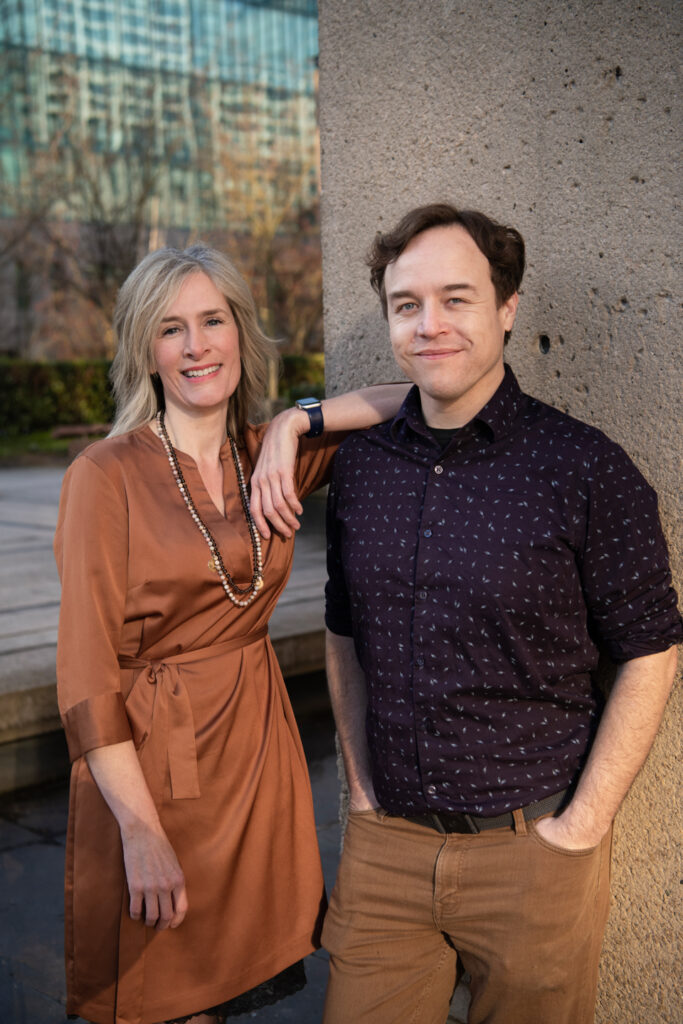 Image of (L-R) Tracey Day and Tim Gauthier