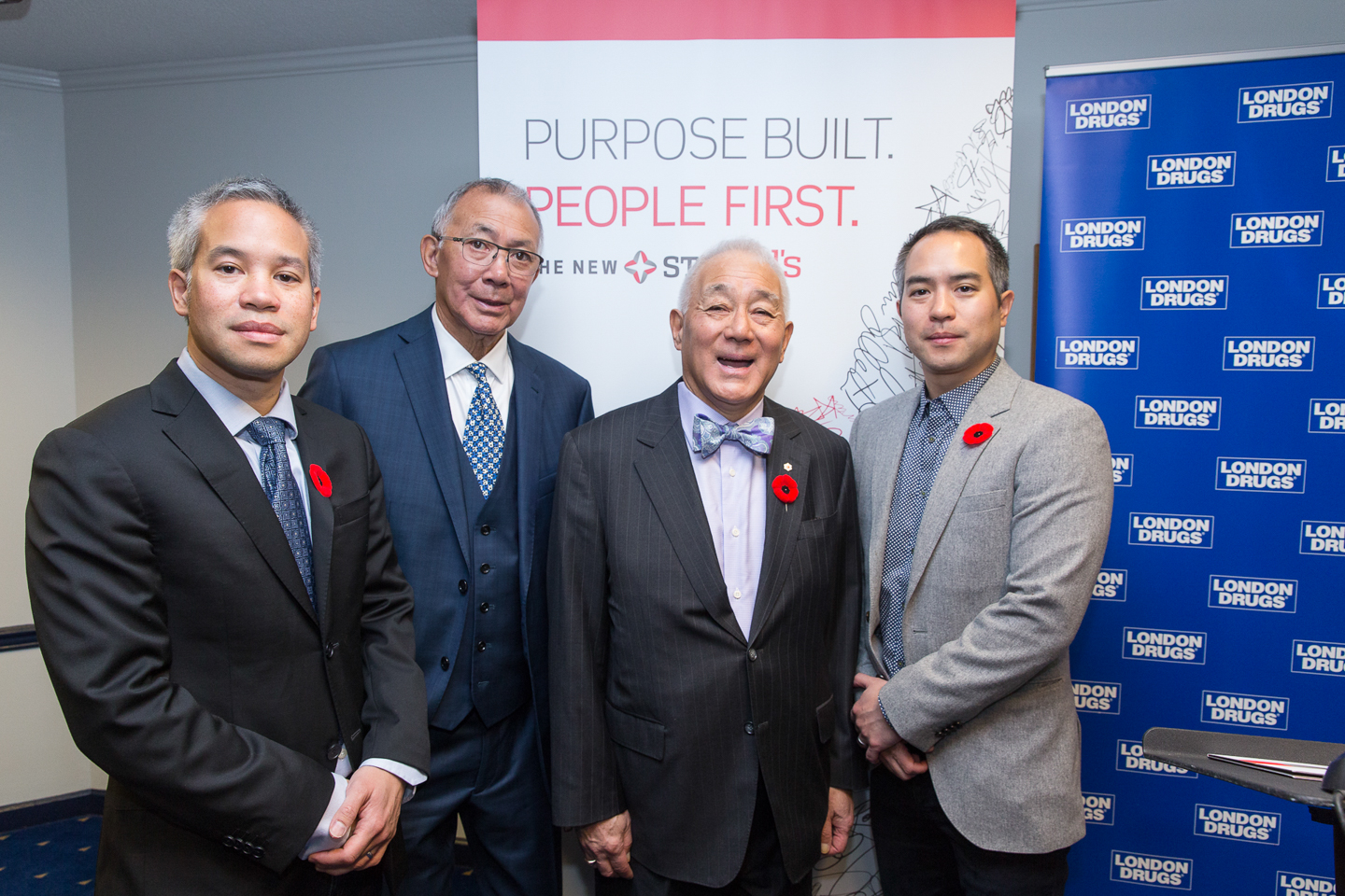 Members of the Louie family (L-R): Gregory, Kurt, Brandt, and Stuart.