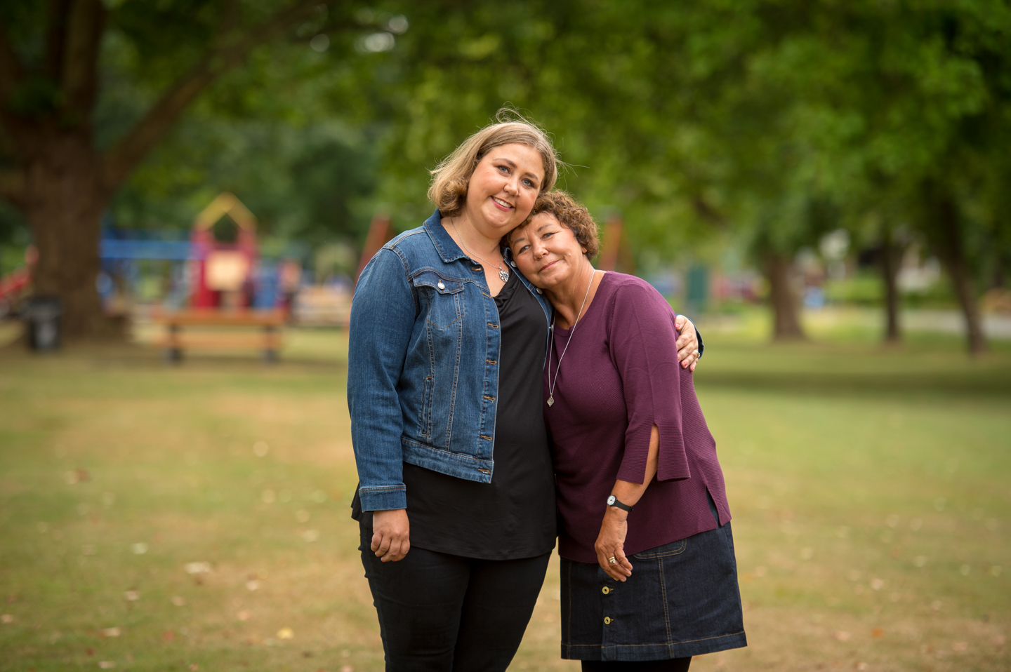 Image of Hayley with her mother, Jeanne